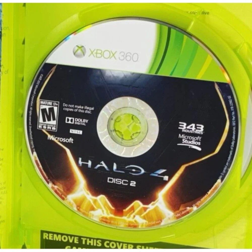 Halo 4 Microsoft Xbox 360 Microsoft Studios Complete with Manual Tested